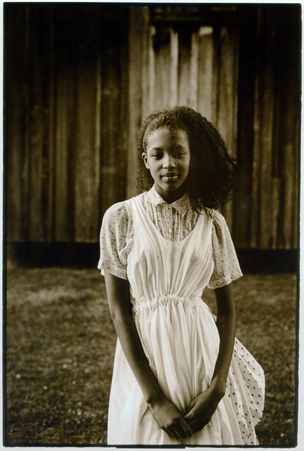 A young Naomi Campbell.