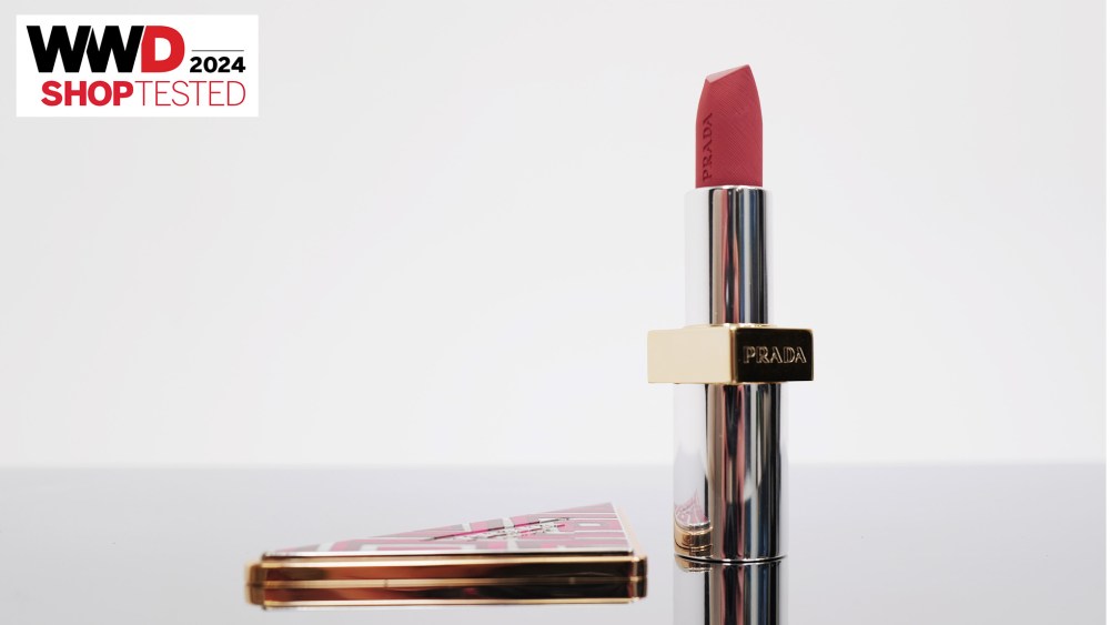 WWD Shop editors test and review Prada Beauty lipstick